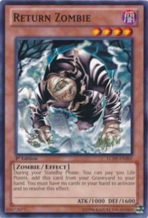 Return Zombie (Common) (LCJW-EN201) - Legendary Collection 4: Joey's World 1st Edition
