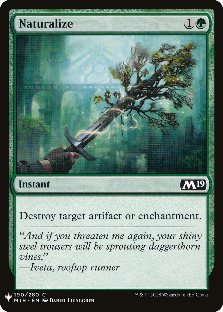 Naturalize (LIST-190) [The List]