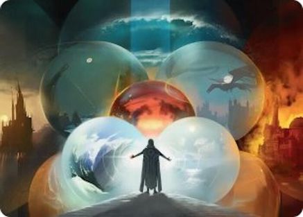 Jace's Machinations Art Card (ASFRA-040) [Art Series: Reality Fracture]