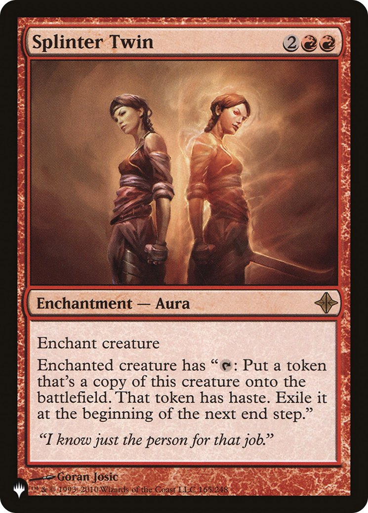 Splinter Twin (LIST-165/248) [The List]