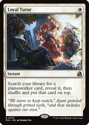 Loyal Tutor (PPFRA-014) [Promo Pack: Reality Fracture] Foil