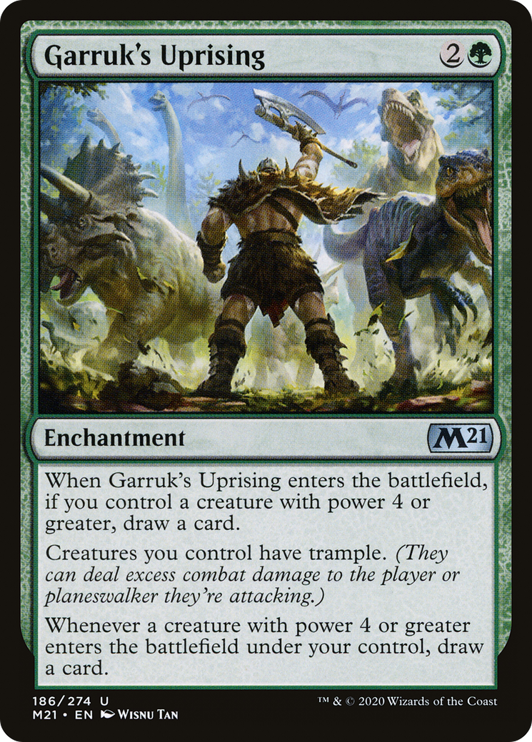 Garruk's Uprising (M21-186) [Core Set 2021]