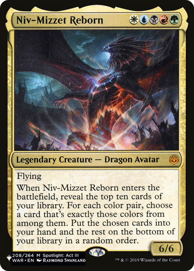 Niv-Mizzet Reborn (LIST-208/264) [The List]
