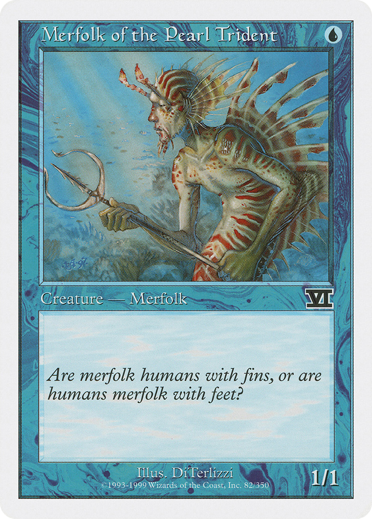 Merfolk of the Pearl Trident (6ED-082) [Classic Sixth Edition]
