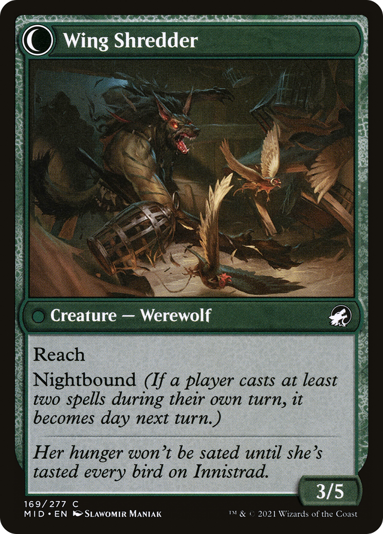 Bird Admirer (MID-169) [Innistrad: Midnight Hunt]