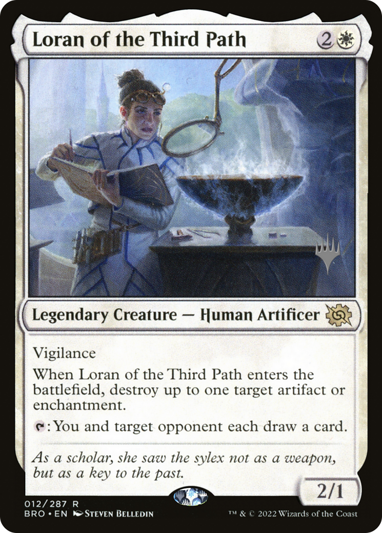 Loran of the Third Path (PPBRO-012) [Promo Pack: The Brothers' War Promos] Foil