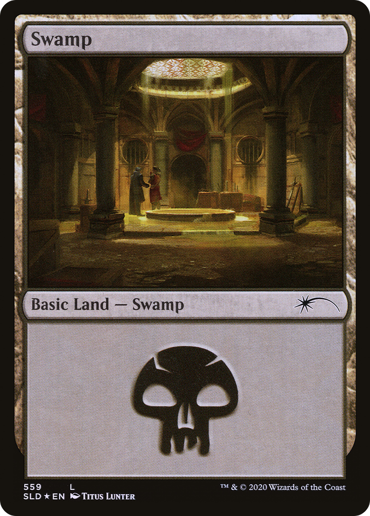 Swamp (SLD-559) [Secret Lair Drop] Foil
