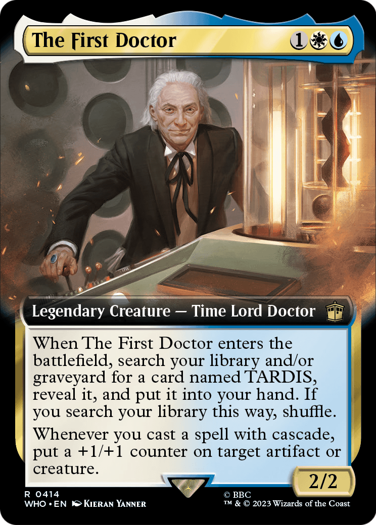 The First Doctor (Extended Art) (WHO-414) [Doctor Who]