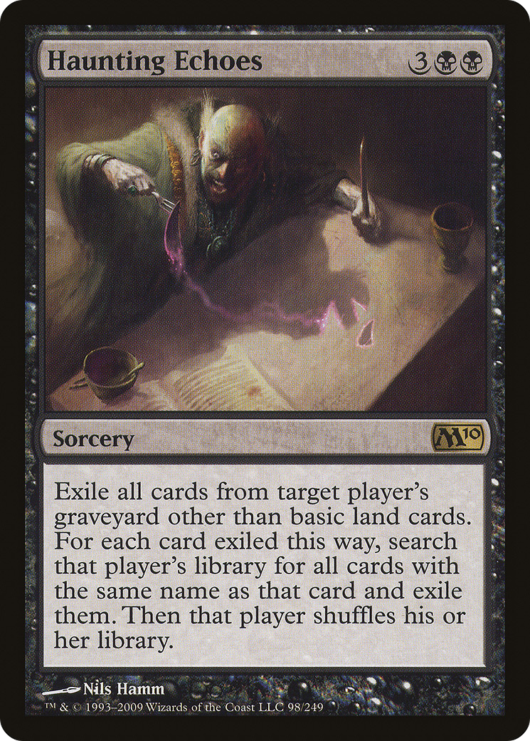 Haunting Echoes (M10-098) [Magic 2010] Foil