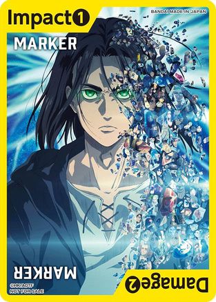 Marker Card (Attack on Titan)  - Union Arena Promotion Cards