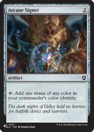 Arcane Signet (BLC) (LIST-127) [The List Reprints]