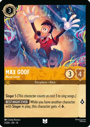 Max Goof - Music Lover (3/204) - Hyperia City