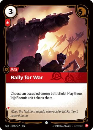 Rally for War (007/167) - Radiance