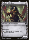 Unholy Officiant (Showcase) (VOW-286) [Innistrad: Crimson Vow] Foil