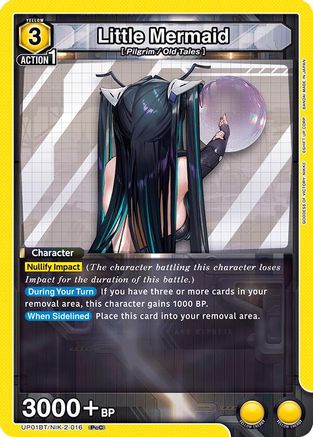 Little Mermaid (016) (UP01BT/NIK-2-016) - UP01BT GODDESS OF VICTORY NIKKE Precious Booster Foil