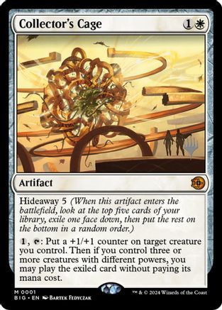 Collector's Cage (PPFRA-001) [Promo Pack: Reality Fracture] Foil