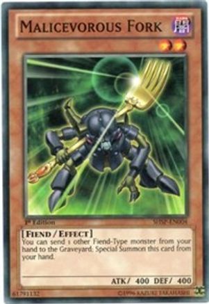 Malicevorous Fork (Common) (SHSP-EN004) - Shadow Specters 1st Edition