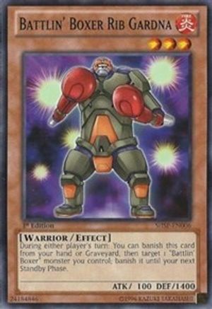 Battlin' Boxer Rib Gardna (Common) (SHSP-EN006) - Shadow Specters Unlimited