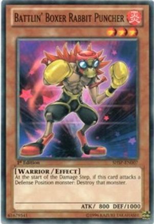 Battlin' Boxer Rabbit Puncher (Common) (SHSP-EN007) - Shadow Specters Unlimited