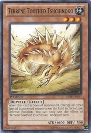Terrene Toothed Tsuchinoko (Common) (SHSP-EN043) - Shadow Specters Unlimited