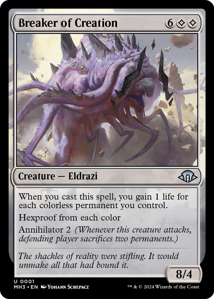 Breaker of Creation (MH3-001) [Modern Horizons 3]