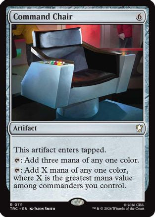 Command Chair (TRC-111) [Commander: Star Trek]