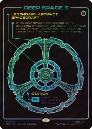 Deep Space 9 (Showcase) (TRK-556) [Star Trek] Foil