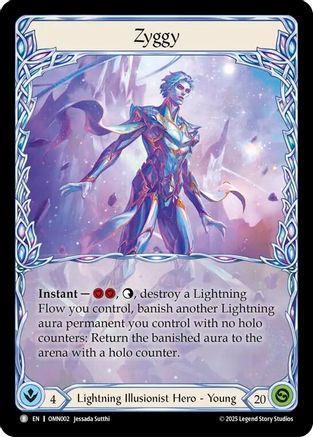 Zyggy // Volzar, Meteor Storm (OMN002) - Omens of the Third Age