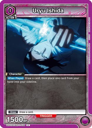 Uryu Ishida (UE01DC/BLC-1-034) - UE10DC Bleach Thousand Year Blood War Advanced Deck Foil