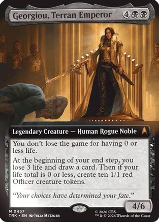 Georgiou, Terran Emperor (Extended Art) (TRK-457) [Star Trek] Foil