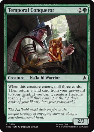 Temporal Conqueror (TRK-219) [Star Trek] Foil