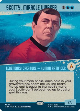 Scotty, Miracle Worker (Showcase) (TRK-413) [Star Trek] Foil