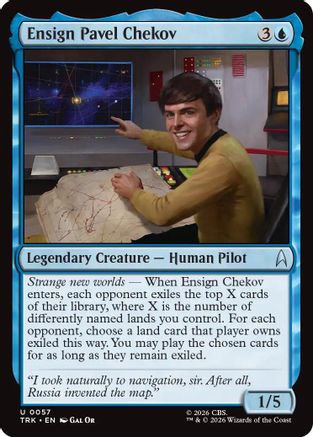 Ensign Pavel Chekov (TRK-057) [Star Trek]