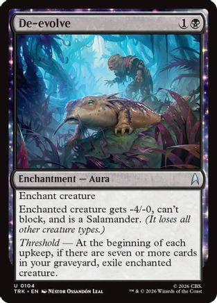 De-evolve (TRK-104) [Star Trek] Foil
