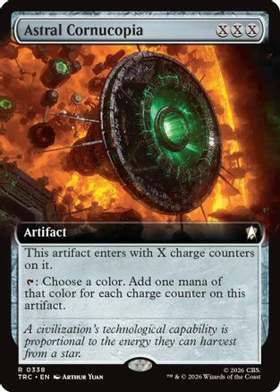 Astral Cornucopia (Extended Art) (TRC-338) [Commander: Star Trek]
