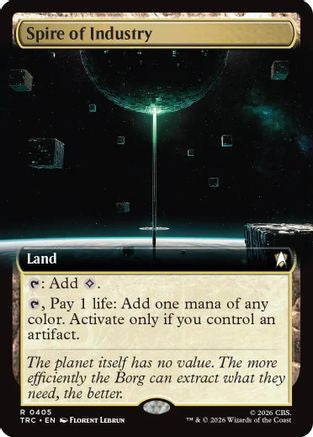 Spire of Industry (Extended Art) (TRC-405) [Commander: Star Trek]