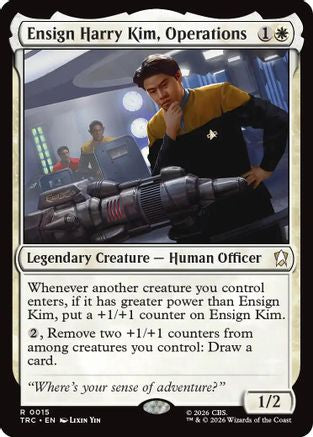 Ensign Harry Kim, Operations (TRC-015) [Commander: Star Trek]