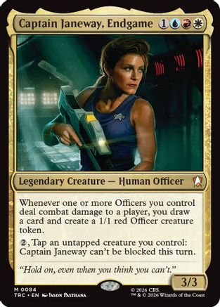 Captain Janeway, Endgame (TRC-084) [Commander: Star Trek]