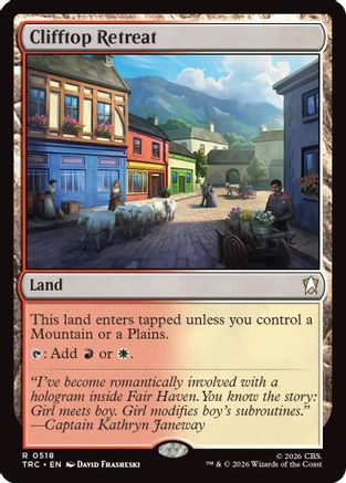 Clifftop Retreat (TRC-518) [Commander: Star Trek]