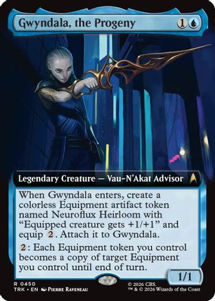Gwyndala, the Progeny (Extended Art) (TRK-450) [Star Trek]