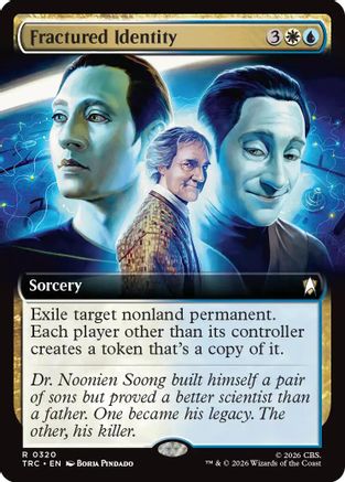 Fractured Identity (Extended Art) (TRC-320) [Commander: Star Trek]