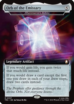 Orb of the Emissary - Alhammarret's Archive (Extended Art) (TRC-337) [Commander: Star Trek]