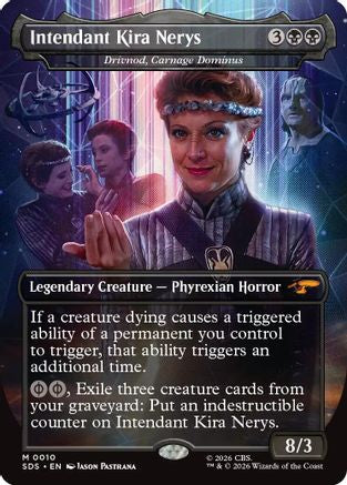 Intendant Kira Nerys - Drivnod, Carnage Dominus (Borderless) (SDS-010) [Star Trek: Stardates] Foil