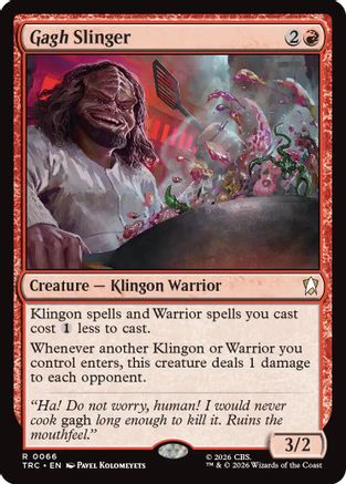 Gagh Slinger (TRC-066) [Commander: Star Trek]
