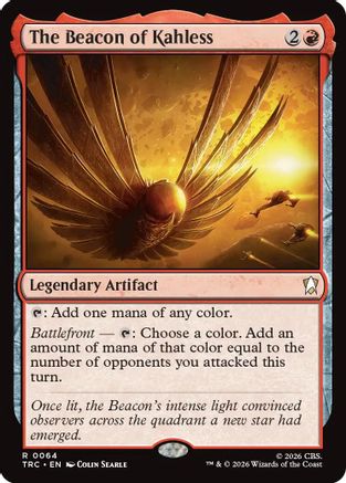 The Beacon of Kahless (Surge Foil) (TRC-064) [Commander: Star Trek] Foil