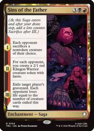 Sins of the Father (TRC-104) [Commander: Star Trek]