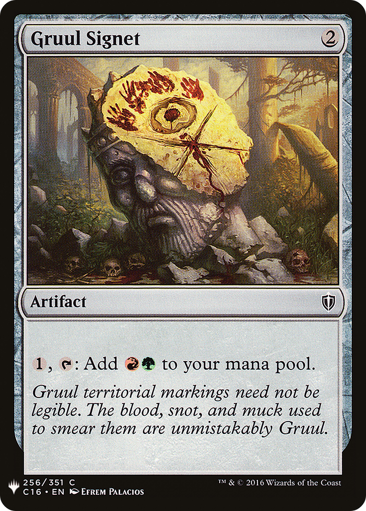Gruul Signet (LIST-256) [The List]