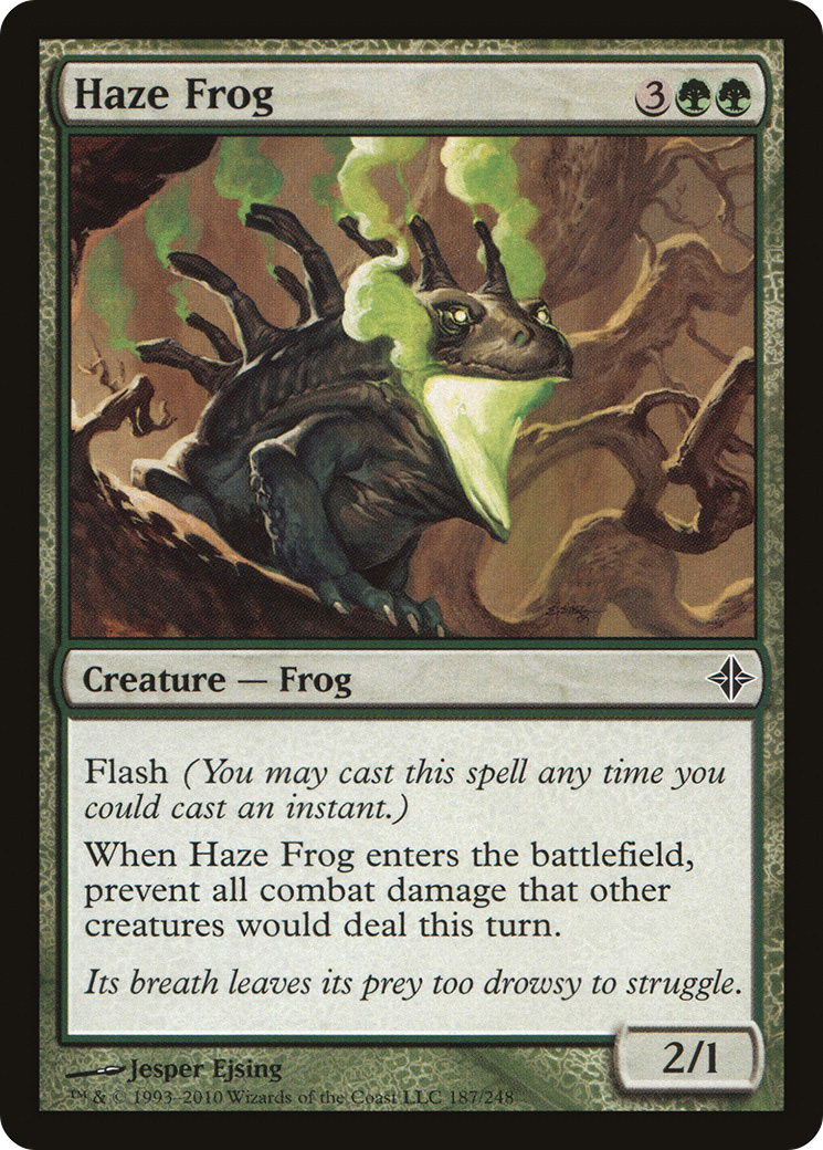 Haze Frog (ROE-187) [Rise of the Eldrazi]
