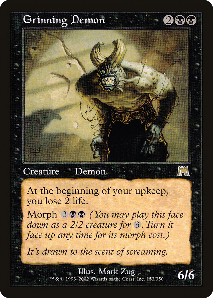 Grinning Demon (ONS-153) [Onslaught]
