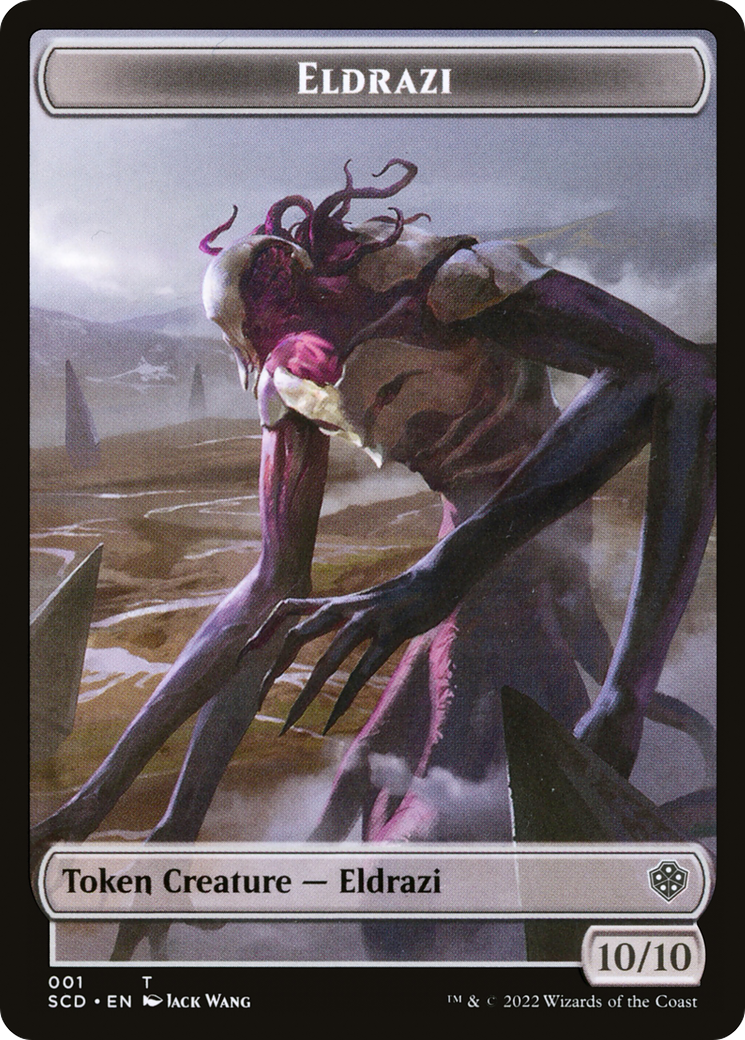 Eldrazi (TSCD-001) [Starter Commander Deck Tokens] Foil